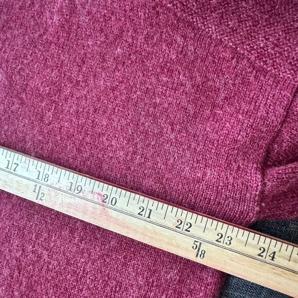 PERUVIAN CONNECTION Women's Burgundy Sweater Sz XS/S - Picture 11 of 14